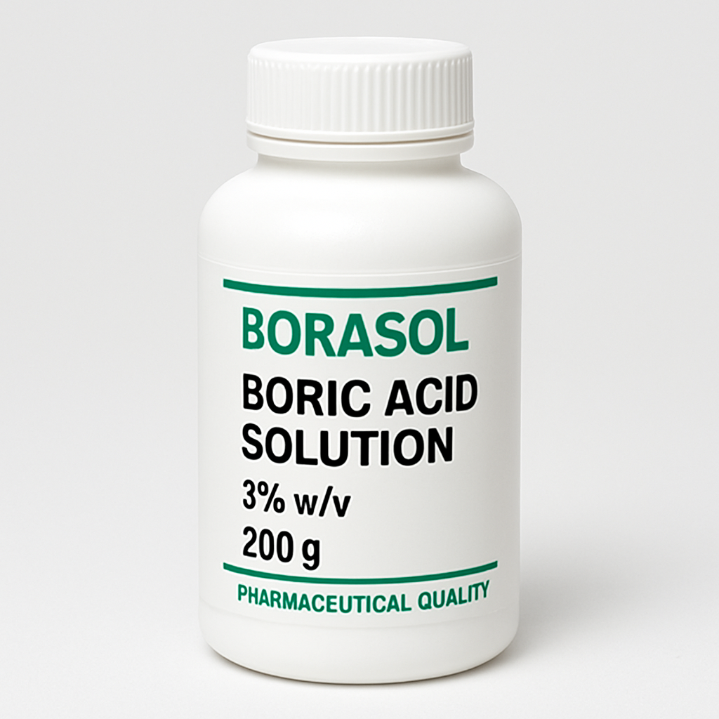 Borasol płyn z kwasem borowym 0,3% 200 g
