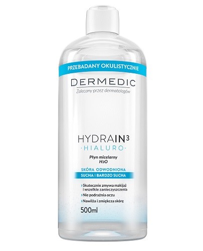 Dermedic Hydrain 3 Hialuro Płyn micelarny 500 ml
