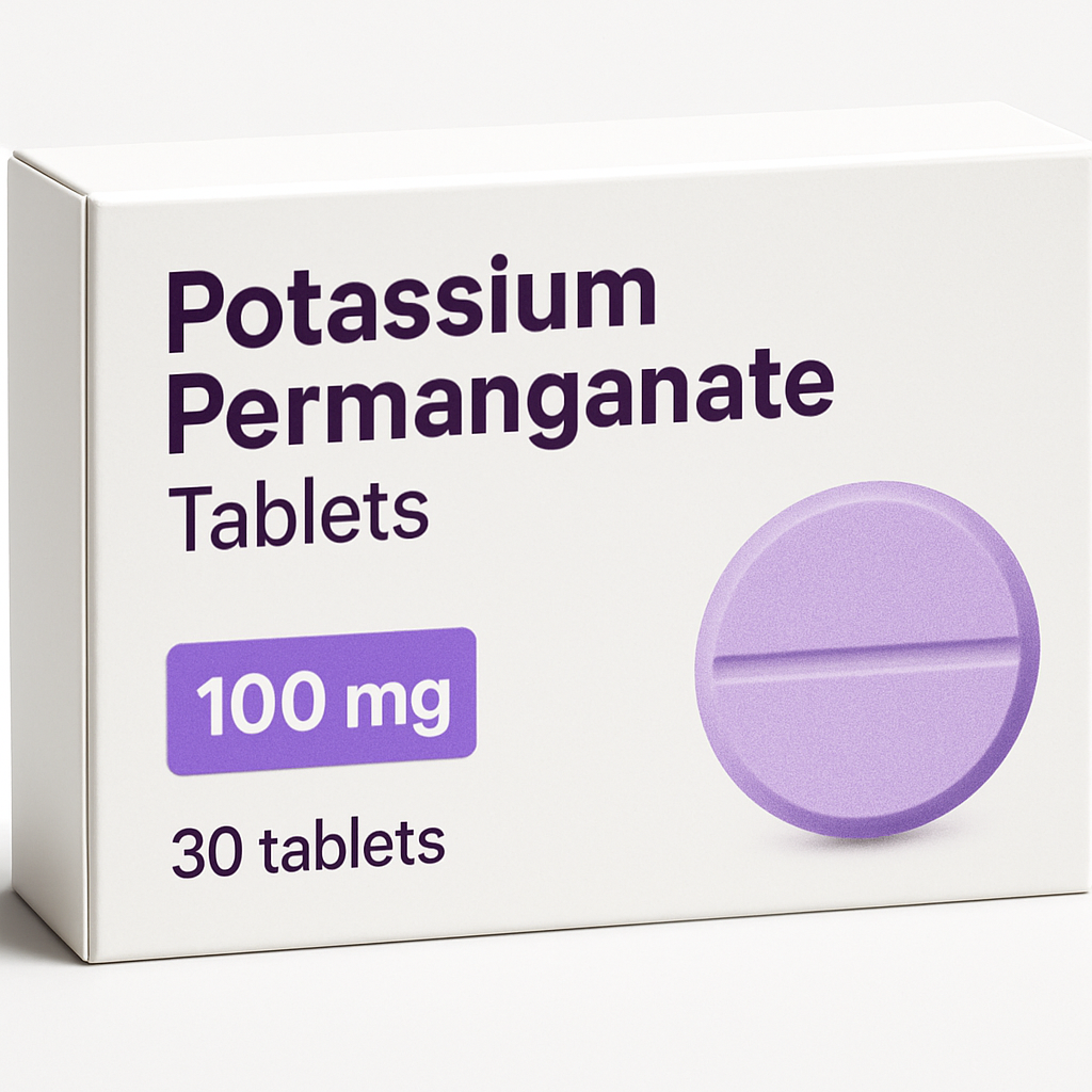 Kalium Hypermanganicum 100mg 30 tabletek 4195201