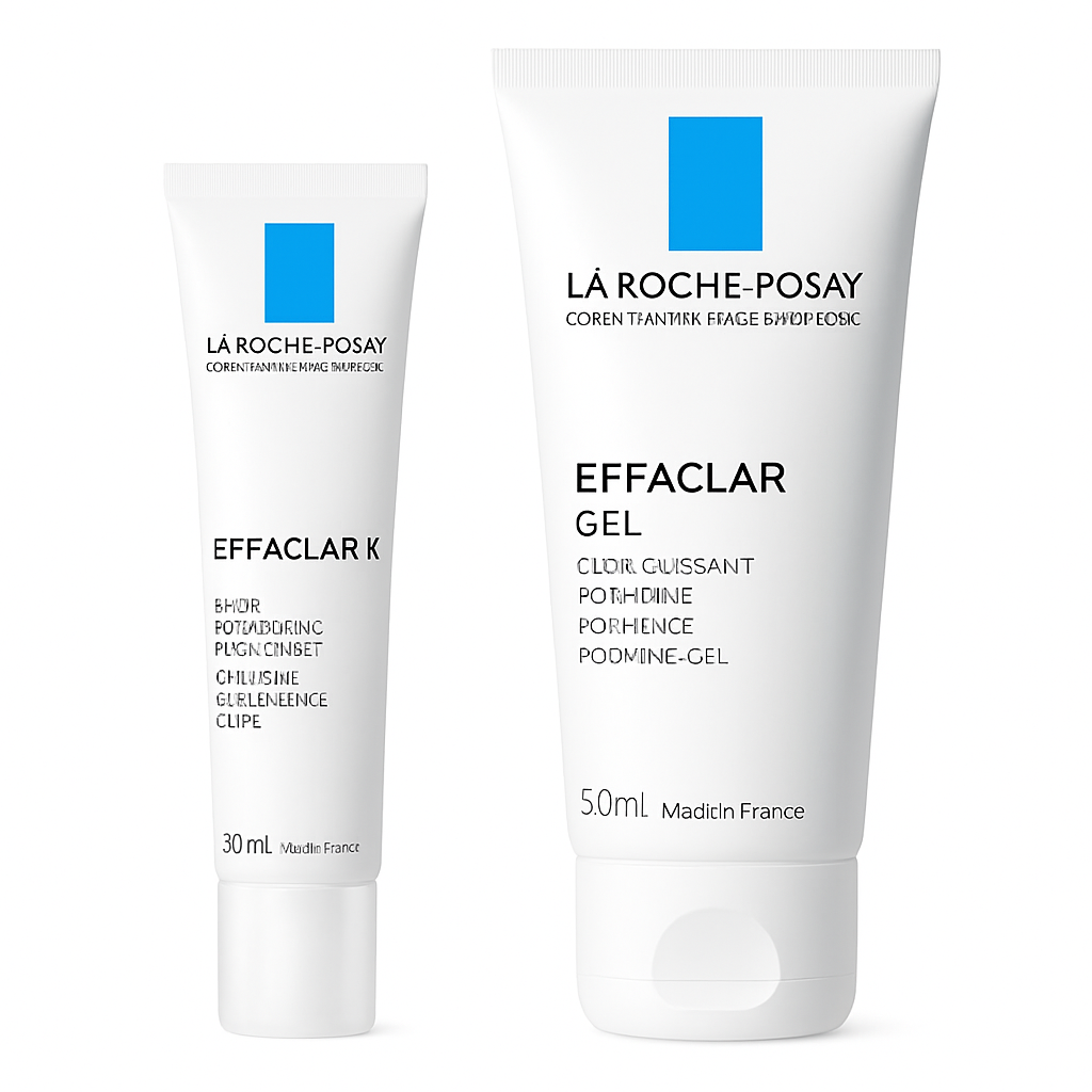 La Roche-Posay Effaclar K krem 30 ml + żel 50 ml