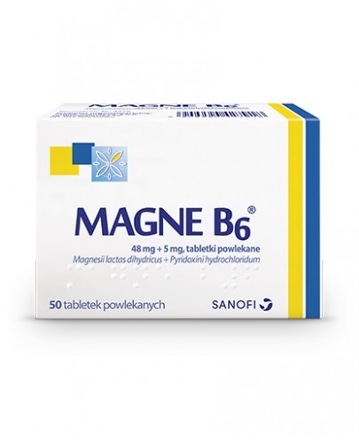 Magne B6 50 tabletek