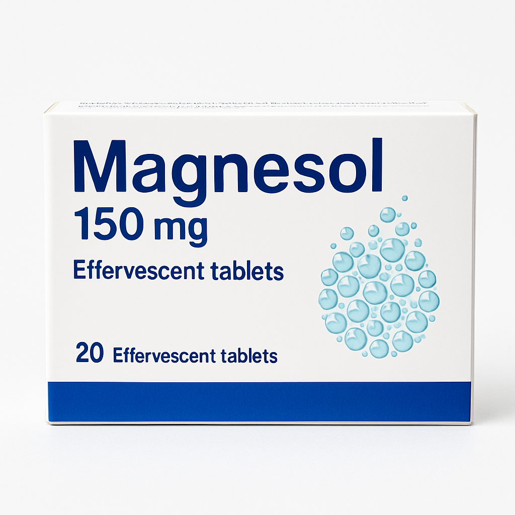 Magnesol 150 mg 20 tabletek musujących