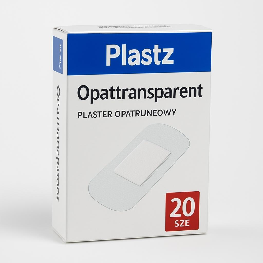 Plastry Opattransparent 0,05 mm 20 sztuk